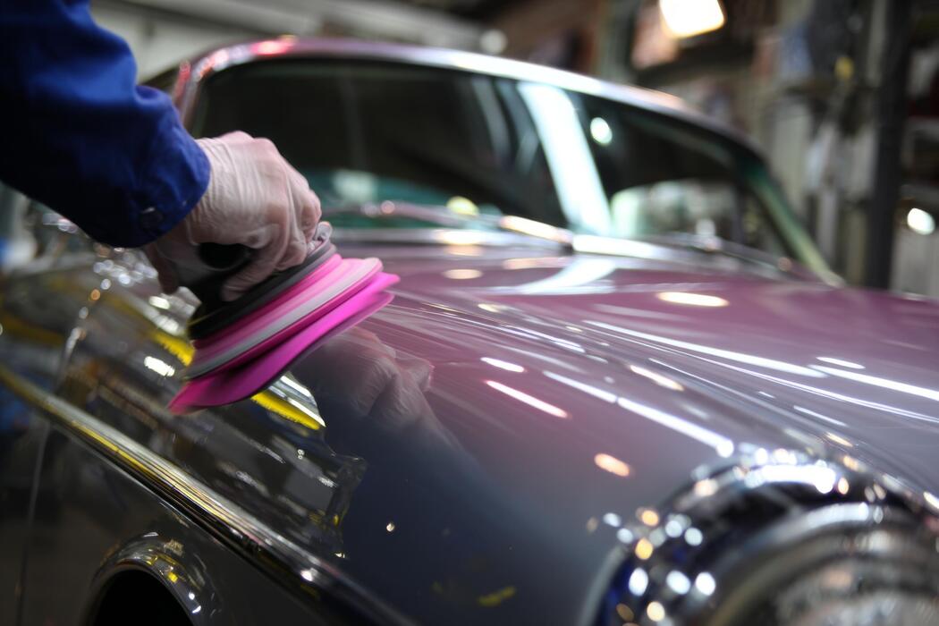 Paint Correction rotary machine compounding